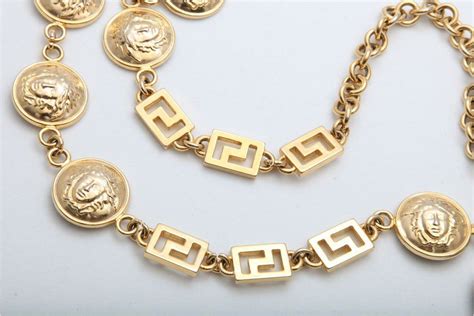 versace necklace cheap|versace necklace real.